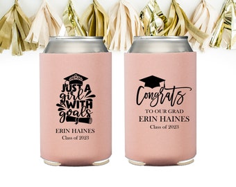 2025 Graduation Party Decorations, Graduate Party Favor, Class of 2025, Personalized Can Cooler, High School Graduation, College Graduation