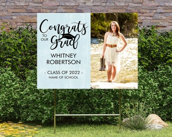 Graduation Lawn Signs, Yard Signs, Outdoor Lawn Decorations, Lawn Ornaments, College Graduation, High School Graduation