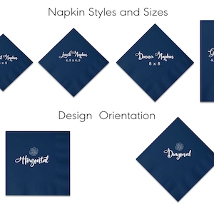 Personalized Luncheon or Dinner Napkins, Custom Napkin, Foil, Fun Party Napkin, Engagement Napkin, Cocktail Napkins, Party Napkins image 10