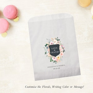 Sacchetti per caramelle nuziali, sacchetti per buffet di caramelle, sacchetti per bomboniere nuziali personalizzate, sacchetti per dolcetti, sacchetti per bar di caramelle nuziali, bomboniere nuziali personalizzate