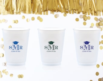 Graduation Custom Cups, 5oz, 8oz, 9oz, 10oz, 12oz, 14oz, 16oz, 20oz, 24oz / Personalized Cups, Party Cups, Party Decoration