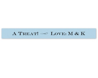 Personalized Satin Ribbon / Custom Satin Ribbon / Custom Gift Ribbon/ Monogramed Ribbon / Favor Ribbon / Party Ribbon