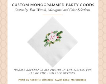 Rustic Country Wedding Personalized Cocktail Napkins, Sunflower And Woodgrain, Luncheon Napkins and Guest Towel Also Available