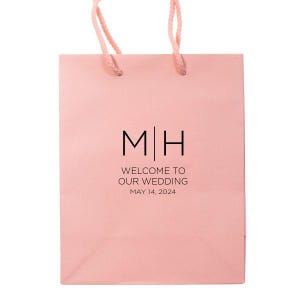 Custom Wedding Gift Bags, Hotel Guest Welcome Gifts, Personalized Bags, Wedding Weekend Bags, Destination Wedding Favor Totes