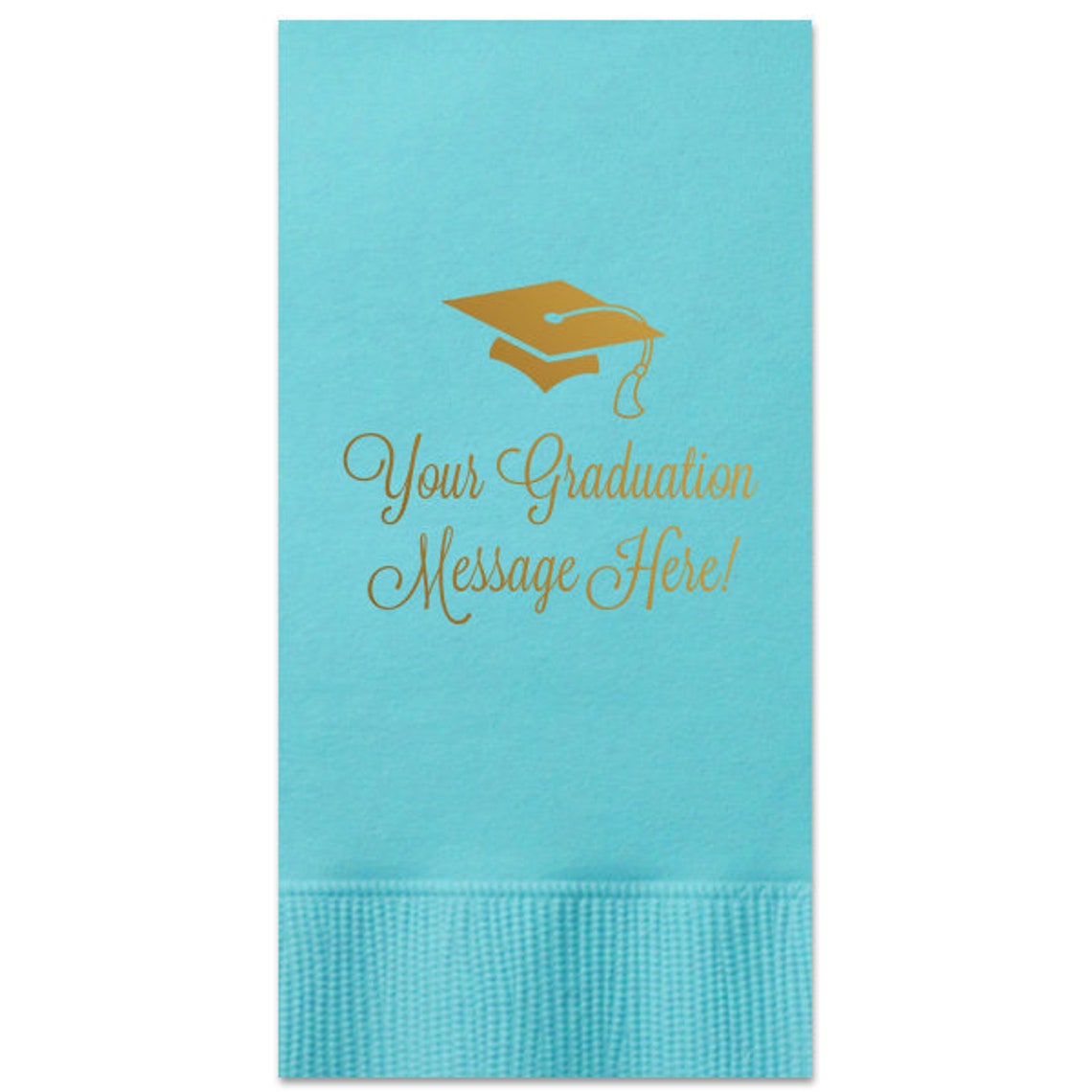 Graduation Napkins Custom with namemessagecolors class of Etsy