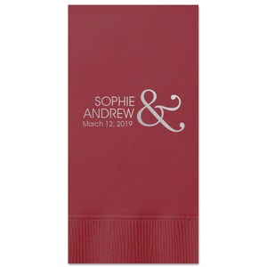 Wedding Napkins, Guest Towels, Monogram Guest Towels, Party Napkins, Custom Monogram, Monogram Napkin, Paper Napkin, Cocktail Napkin 309 Bar
