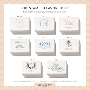 100x White Rectangle Paper Box | Wedding Christening Baptism Party Gold Foil Cake Slice Favor Gift Box | Business Logo Product Packaging Box