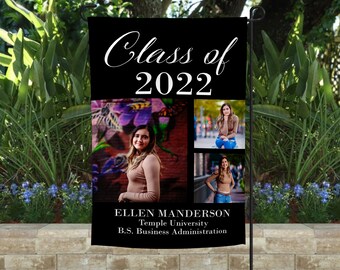 Graduation Senior Flag 2025 - Graduate Yard Sign - Graduation Flag Decor - 2025 Graduate Banner - High School Graduation, College Graduation