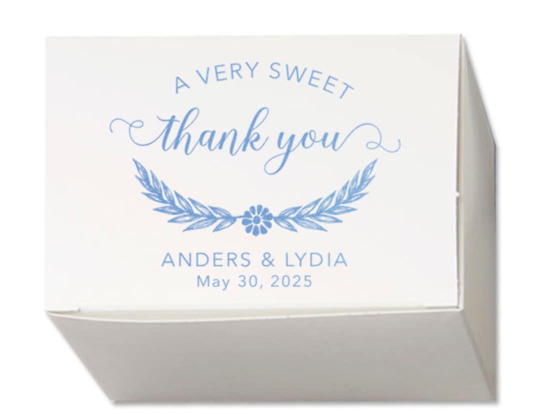 Wedding Favor Chocolate Favor Box Truffle Favor Box Wedding Party