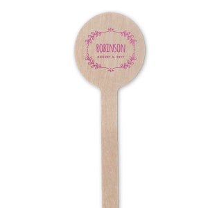 Custom Drink Stir for Wedding Cocktails, Monogram Drink Stirrers, Wedding Swizzle Sticks, Cocktail Stirrers, Bridal Shower, Drink Stir 232