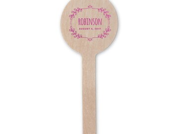 Custom Drink Stir for Wedding Cocktails, Monogram Drink Stirrers, Wedding Swizzle Sticks, Cocktail Stirrers, Bridal Shower, Drink Stir 232