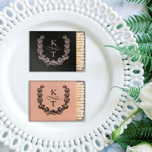 Wedding Matches Cigar Bar Matches, Monogram Matchbox, Wedding Matchboxes, Custom Matches, Foil Matchboxes, Sparkler Matches, matchbox