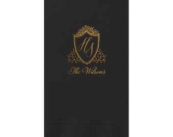 Monogram Guest Towels, Wedding Napkin, Party Napkins, Dinner Napkin, Monogram Napkin, Hand Towel, Bathroom Towel, Cocktail Napkins 286