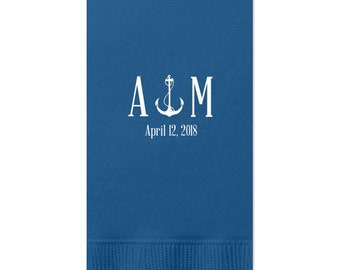 Anchor Guest Towels - tons of colors, Hand Towels, Bath Towels, Custom Towels Wedding Decoration, Custom Wedding Gift, Bridal Shower 17