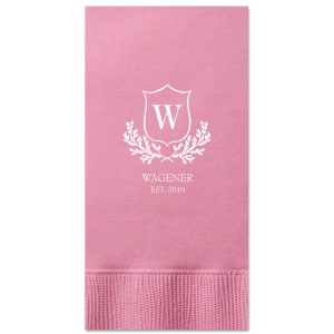 Guest Towels, Monogram, Wedding Napkin, Custom Napkin with name, Personalized Napkin for  Birthdays, Parties, Wedding, Business 287
