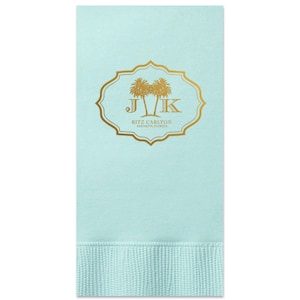 Palm Tree Guest Towels, Cheers Wedding Napkin, Party Napkins, Dinner Napkin, Monogram Napkin, Hand Towel, Paper Napkin, Cocktail Napkins 240