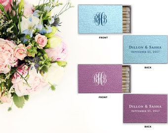 Monogrammed Matches, Wedding Matches, Matchboxes, Wedding Matchboxes, Custom Matches, Foil Matches, Sparkler Matches, Cigar Matches 29