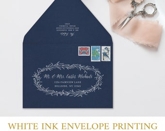 Guest Address Printing on Envelopes, Envelope Print Service, Address Printing, Print on Envelope, Printed Envelopes, Addressing