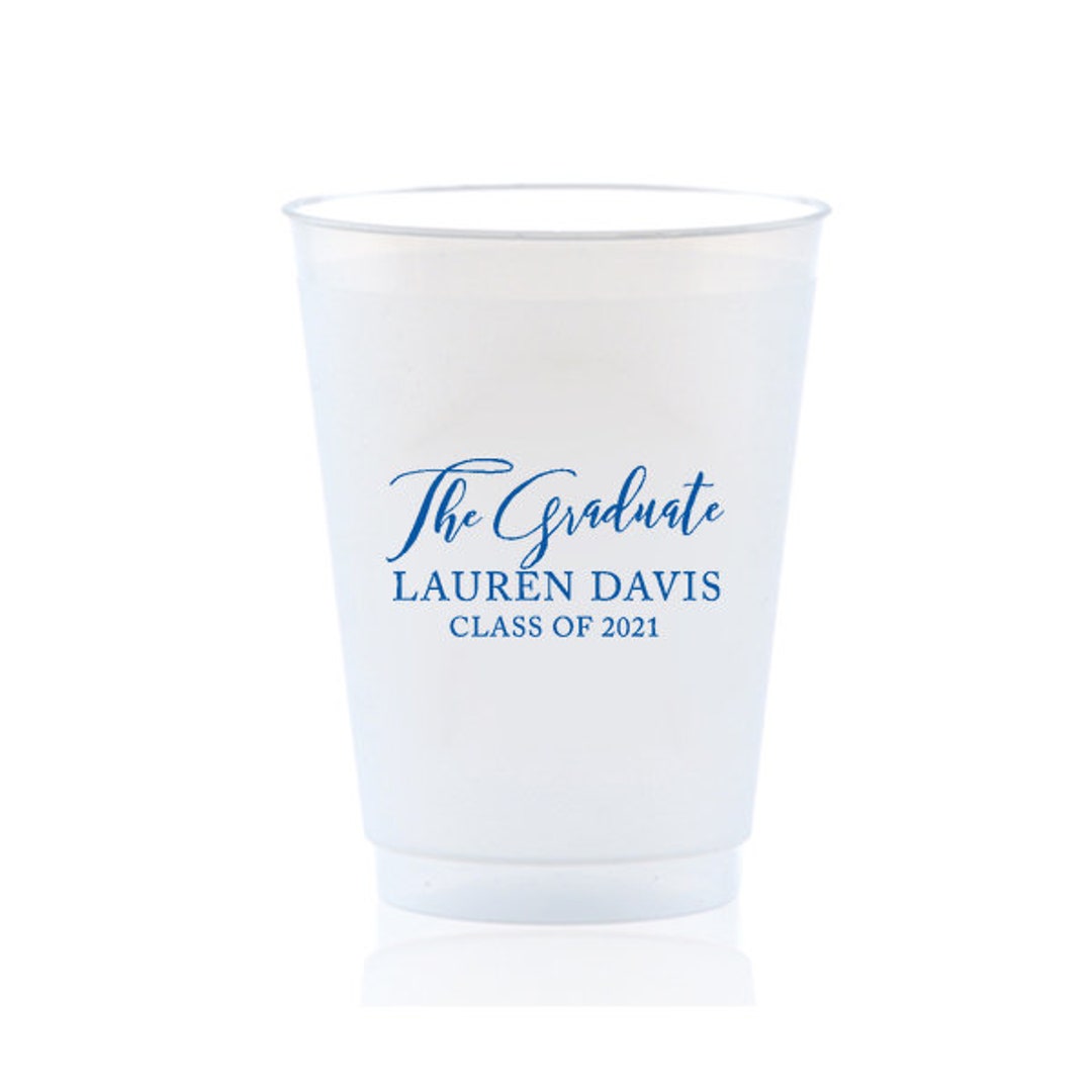 12oz Graduation Cups, Custom Graduation Cups, Graduation Cups, Party