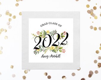 Class of 2025 Graduation Napkins Graduate Napkins Senior Napkins Cocktail Napkins Beverage Napkins Cake Napkins Custom Napkins Personalized