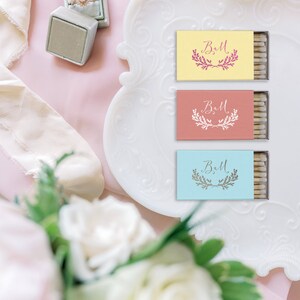 Personalized Sparkler Send off Wedding Matches, Custom Wedding Matchboxes, Personalized Wedding Favor, Sparkler Matches, Bar Matches