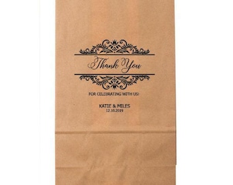 Goodie Bags - Custom Party Favors, Wedding Gift Bags, Wedding Goodie Bags, Popcorn Bag, Wedding Favor, Love is Sweet