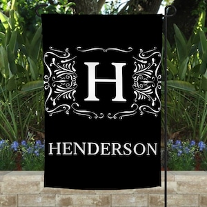 Personalized Garden Flag Welcome Sign With Family Name Farmhouse Décor Rustic Country Décor Custom Welcome House Flag Customize Yard Flag
