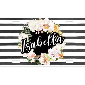 Personalized Name License Plate - Front License Plate with Name - Womens License Plates - Car Tag - Custom License Plate - Car Accessories