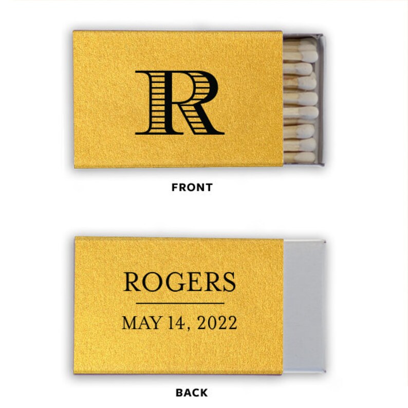 BULK Wedding Matches SET OF 50 Custom Matches Love on Fire Etsy