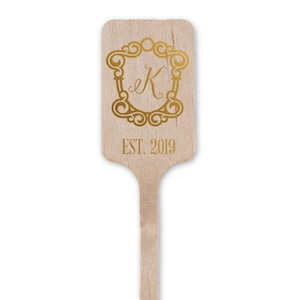 Personalized Wedding Cocktail Stirrers, Drink Stirrers, Stir Sticks, Wedding Decor, Custom Wedding Favors, Bridal Shower Decor, Favor  284