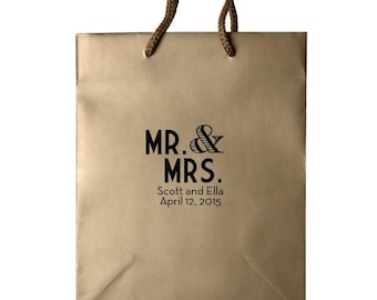 Custom Hotel Wedding Welcome Bags for Out of Town Guests, Custom Printed Gift Bags, Destination Weddings, Personalized Bags, wedding tote 30