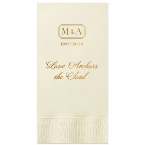 Monogram Guest Towels, Wedding Napkin, Party Napkins, Dinner Napkin, Monogram Napkin, Hand Towel, Bathroom Towel, Cocktail Napkins 268 Bar
