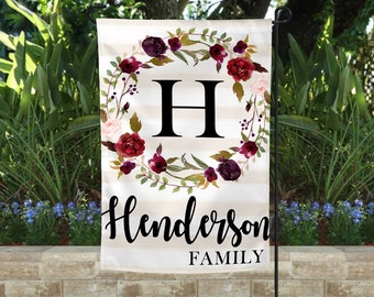 Personalized garden flag, farmhouse garden flag, custom garden flag, garden flag, personalized flag, farmhouse personalized garden flag