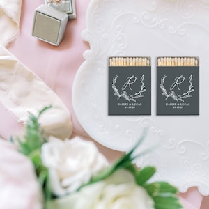 Premium Last Name Matches, Wedding Favors, Personalized Matchboxes, Custom Sparkler Send Off Matches, Cigar Bar Custom Matchboxes, Matches