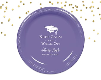 Graduation Plates, Custom Graduation Party Plates, Graduation Party Supplies, Grad Party Ideas, High School Graduation, Graduation 2024