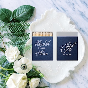 Personalized Matches, Monogram Matches, Matchbox Wedding Favors, Wedding Matches, Decorative Matchbox, Custom Matches, Matchbook,