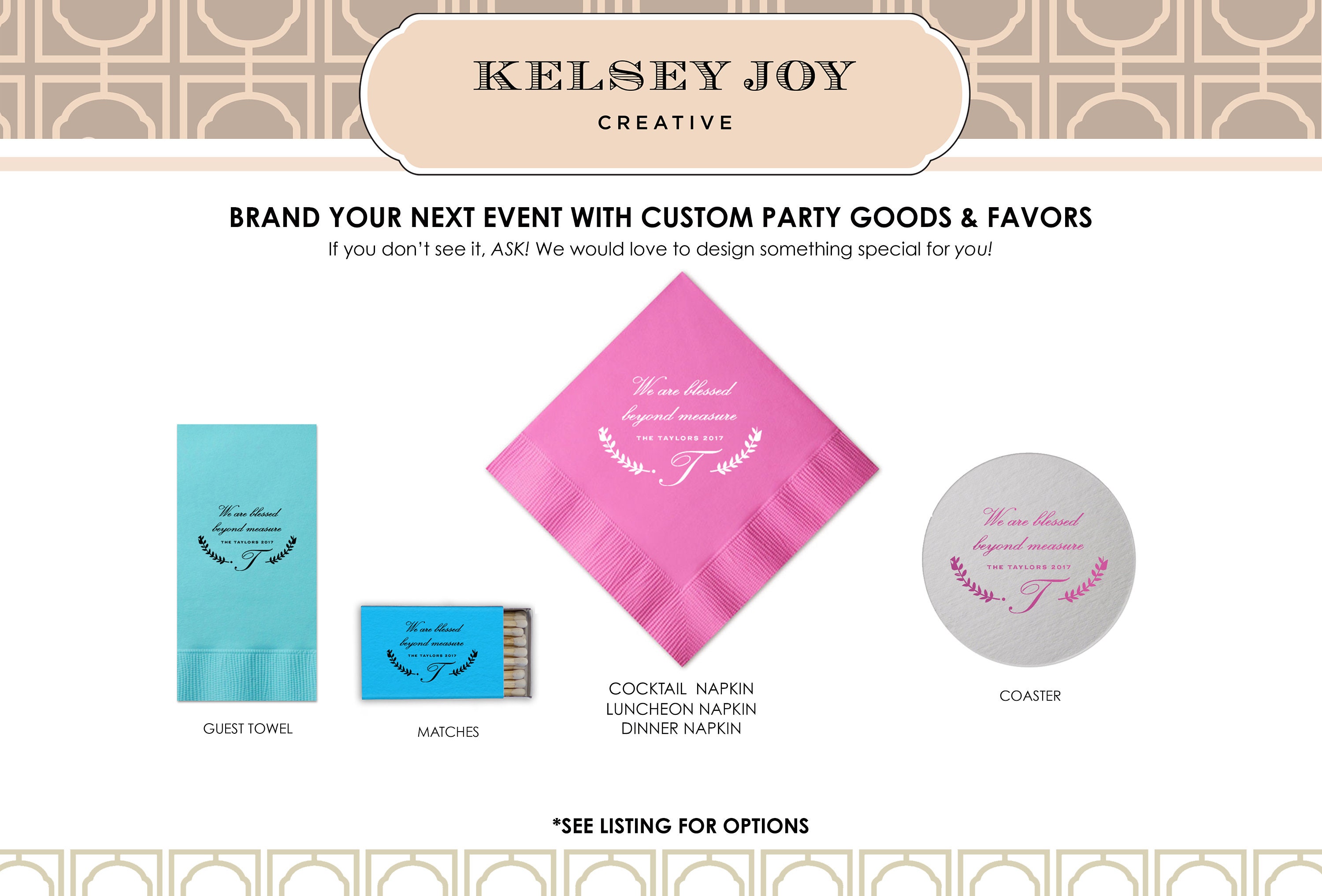 Custom Paper Coaster Custom Drink Coaster Paper Bar Coaster Etsy