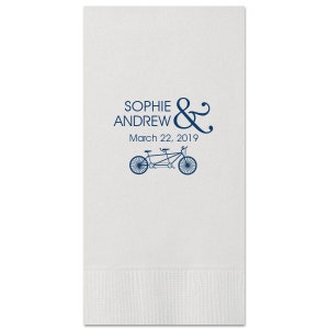Personalized Guest Towels, Wedding Napkins, Anniversary Napkins, Party Supplies, Personalized Gift for Friends & Family, Bathroom Towels 25