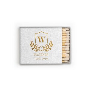 Personalized Wedding Matches, Custom Wedding Matchboxes, Personalized Wedding Favors, Sparkler Send Off Matches, wedding monogram,  287