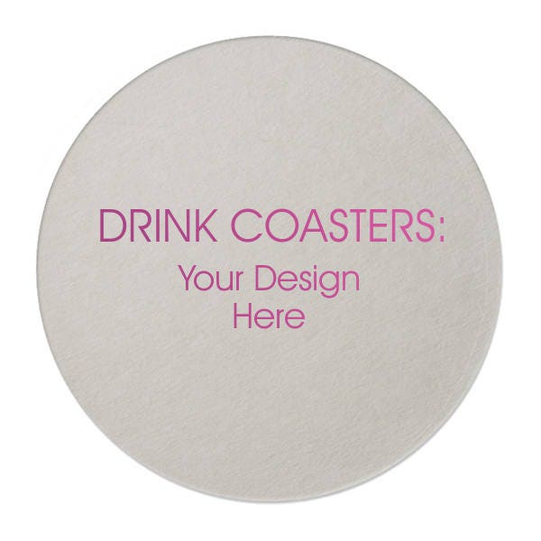 Custom Drink Coasters Bar Coasters Custom Favors Foil Etsy