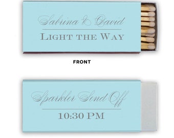 Wedding Matches, Cigar Bar Matches, Monogrammed Matchbox, Wedding Matchboxes, Custom Matches, Foil Matchboxes, Sparkler Matches, matchbox 64