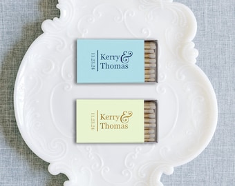 A Perfect Match Personalized Matchboxes - Lipstick Matchbox - Custom Favors, Party Favors, Foil Stamped Match Favor, Wedding, Bridal Shower