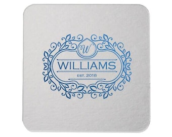 Custom Paper Coaster, Custom Drink Coaster, Paper Bar Coaster, Custom, Foil Coaster, Party Coaster, Wedding Favor, Save The Date Coaster 259