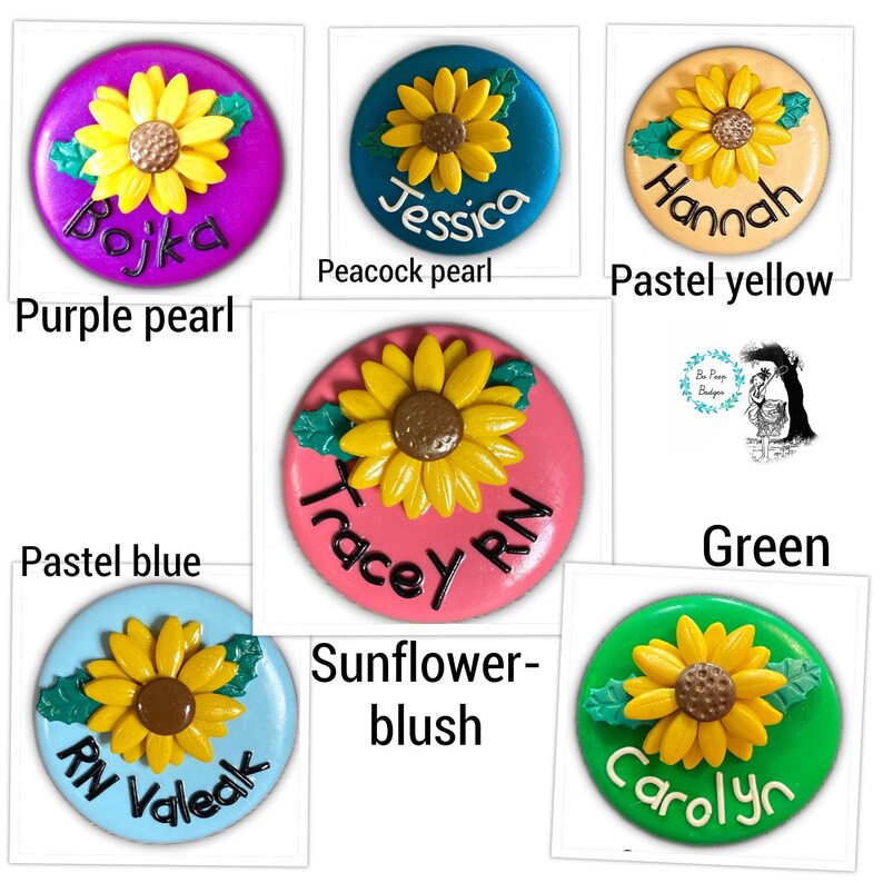 Personalised Handmade Polymer Clay Name Badge Etsy Australia