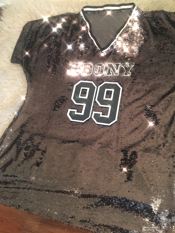 Sequin Custom Jersey Dress Etsy