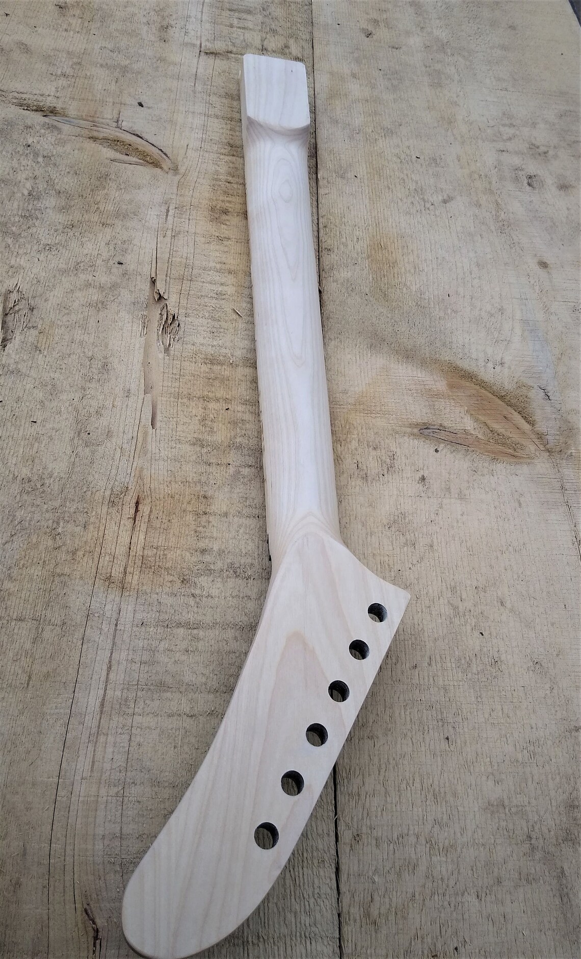 Reverse black banana Headstock hockey stick guitar neck floyd Etsy