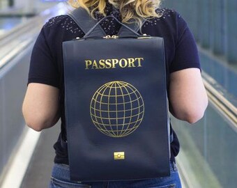 Passport Edition Leather Backpack