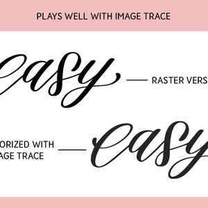 Free Easy Lettering Procreate Brush iPad Pro Digital Calligraphy image 3