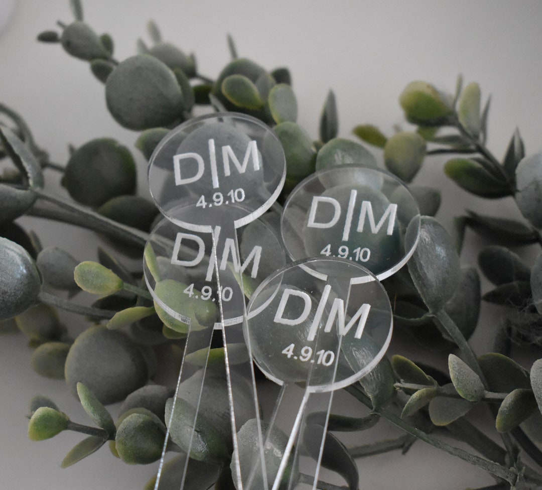Custom Drink Stir Stick Personalized Stir Sticks Wedding Etsy