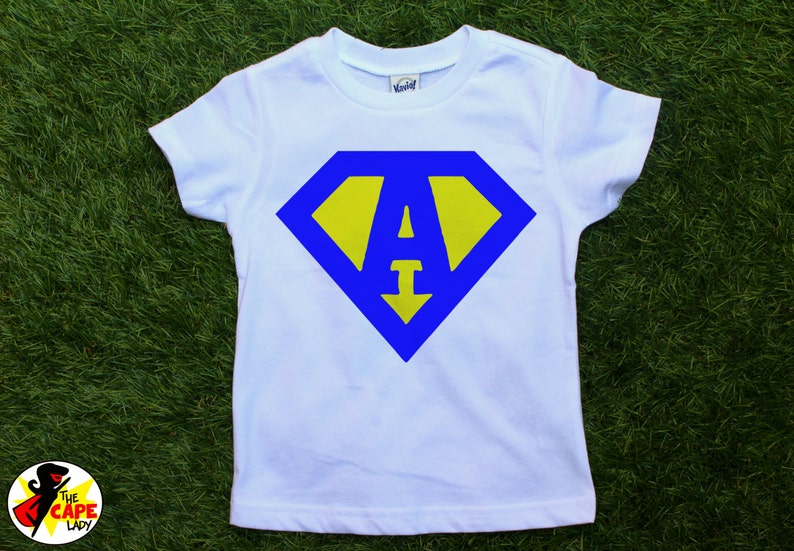personalised superman t shirt